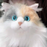 Maxbell Stuffed Cat Doll Backpack Lightweight Toy Knapsack for Dating Pet Lover Gift No Neckwear