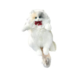 Maxbell Stuffed Cat Doll Backpack Lightweight Toy Knapsack for Dating Pet Lover Gift Strawberry Neckwear