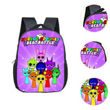 Maxbell Kids Backpack Large Anime Shoulder Backpack Bookbag for College Teens Female