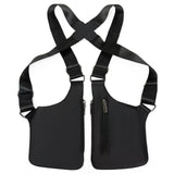 Underarm Shoulder Bag Steampunk Vest Wallet Pocket for Hiking Shopping Party