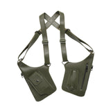 Maxbell Double Shoulder Armpit Bag Multipurpose Vest Bag for Travel Cosplay Shopping