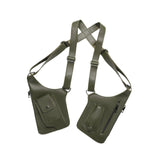 Maxbell Double Shoulder Armpit Bag Multipurpose Vest Bag for Travel Cosplay Shopping