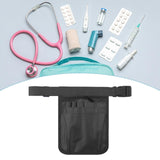 Nurse Fanny Pack for Women Waist Pack for Pharmacists Veterinarians Dentists black
