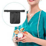 Nurse Fanny Pack for Women Waist Pack for Pharmacists Veterinarians Dentists black