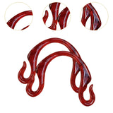 2Pcs Resin Handbag Handles Premium Supplies Gift Direct Replaces Hook Shaped Style A