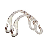 2Pcs Resin Handbag Handles Premium Supplies Gift Direct Replaces Hook Shaped Style B