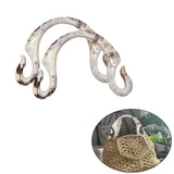 2Pcs Resin Handbag Handles Premium Supplies Gift Direct Replaces Hook Shaped Style B