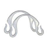 2Pcs Resin Handbag Handles Premium Supplies Gift Direct Replaces Hook Shaped Style C