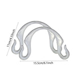 2Pcs Resin Handbag Handles Premium Supplies Gift Direct Replaces Hook Shaped Style C