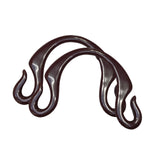 2Pcs Resin Handbag Handles Premium Supplies Gift Direct Replaces Hook Shaped Style D