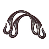 2Pcs Resin Handbag Handles Premium Supplies Gift Direct Replaces Hook Shaped Style D