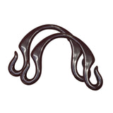 2Pcs Resin Handbag Handles Premium Supplies Gift Direct Replaces Hook Shaped Style D