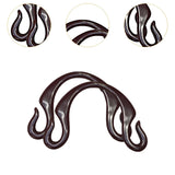 2Pcs Resin Handbag Handles Premium Supplies Gift Direct Replaces Hook Shaped Style D