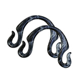 2Pcs Resin Handbag Handles Premium Supplies Gift Direct Replaces Hook Shaped Style F