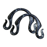2Pcs Resin Handbag Handles Premium Supplies Gift Direct Replaces Hook Shaped Style F
