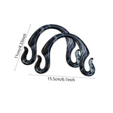 2Pcs Resin Handbag Handles Premium Supplies Gift Direct Replaces Hook Shaped Style F