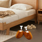 Maxbell Thanksgiving Turkey Slippers Soft Warm Flat Slippers for Home Party Carnival
