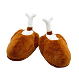 Maxbell Thanksgiving Turkey Slippers Soft Warm Flat Slippers for Home Party Carnival