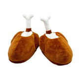 Maxbell Thanksgiving Turkey Slippers Soft Warm Flat Slippers for Home Party Carnival