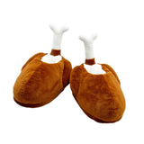 Maxbell Thanksgiving Turkey Slippers Soft Warm Flat Slippers for Home Party Carnival