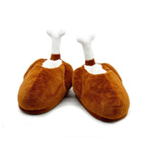 Maxbell Thanksgiving Turkey Slippers Soft Warm Flat Slippers for Home Party Carnival