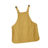 Work Apron Portable Catering Workwear Apron for Painting Art Working Cooking Yellow