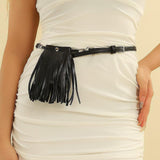 Maxbell Women Waist Belt Trendy Unique Pin Buckle Belt for Sweaters Skirt Shirt