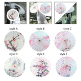 Chinese Umbrella Craft Dance Umbrella for Dance Recitals Cosplay Photography style A