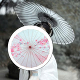 Chinese Umbrella Craft Dance Umbrella for Dance Recitals Cosplay Photography style B
