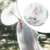 Chinese Umbrella Craft Dance Umbrella for Dance Recitals Cosplay Photography style D