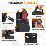 Maxbell Fitness Bottle Bag Elegant Shoulder Bag Crossbody for Sports Travel Trekking