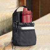 Maxbell Fitness Bottle Bag Elegant Shoulder Bag Crossbody for Sports Travel Trekking