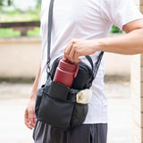 Maxbell Fitness Bottle Bag Elegant Shoulder Bag Crossbody for Sports Travel Trekking