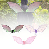 Maxbell Halloween Bats Wing Modern Wing Props for Cosplay Carnival Stage Performance Black