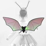 Maxbell Halloween Bats Wing Modern Wing Props for Cosplay Carnival Stage Performance Black