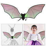 Maxbell Halloween Bats Wing Modern Wing Props for Cosplay Carnival Stage Performance Black