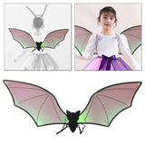 Maxbell Halloween Bats Wing Modern Wing Props for Cosplay Carnival Stage Performance Black