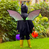 Maxbell Halloween Bats Wing Modern Wing Props for Cosplay Carnival Stage Performance Black