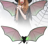 Maxbell Halloween Bats Wing Modern Wing Props for Cosplay Carnival Stage Performance Black