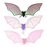 Maxbell Halloween Bats Wing Modern Wing Props for Cosplay Carnival Stage Performance Black