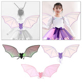 Maxbell Halloween Bats Wing Modern Wing Props for Cosplay Carnival Stage Performance Black