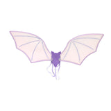 Maxbell Halloween Bats Wing Modern Wing Props for Cosplay Carnival Stage Performance Purple