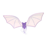 Maxbell Halloween Bats Wing Modern Wing Props for Cosplay Carnival Stage Performance Purple