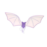 Maxbell Halloween Bats Wing Modern Wing Props for Cosplay Carnival Stage Performance Purple