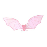 Maxbell Halloween Bats Wing Modern Wing Props for Cosplay Carnival Stage Performance Pink