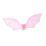 Maxbell Halloween Bats Wing Modern Wing Props for Cosplay Carnival Stage Performance Pink