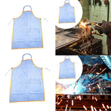 Maxbell Welding Apron Workwear Woodworking Shop Apron for Garden Metalworking Welder 60cmx90cm