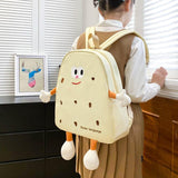 Maxbell Kids Backpack Adorable Fashion Girls Backpack for Girls Kindergarten Yellow