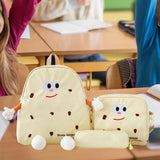 Maxbell Kids Backpack Adorable Fashion Girls Backpack for Girls Kindergarten Yellow