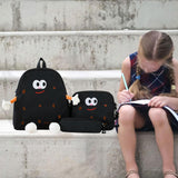 Maxbell Kids Backpack Adorable Fashion Girls Backpack for Girls Kindergarten Black